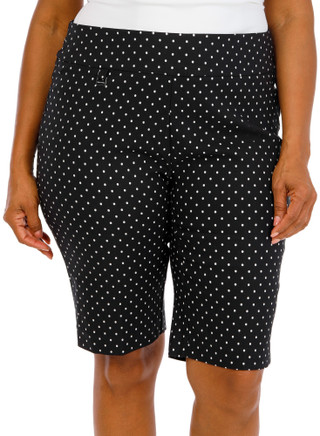 Thumbnail 1: Philosophy Women's Plus Comfort Stretch Polka Dot Shorts 