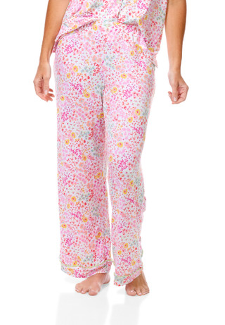 Thumbnail 4: JACLYN Women's 2 Pc Pajama Pants Set 