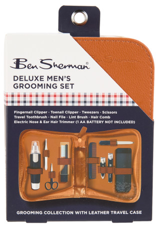 Thumbnail 1: Ben Sherman 9 Pc Deluxe Grooming Set  
