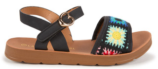 Thumbnail 3: Laundry Girl Girls Crochet Band Sandals 