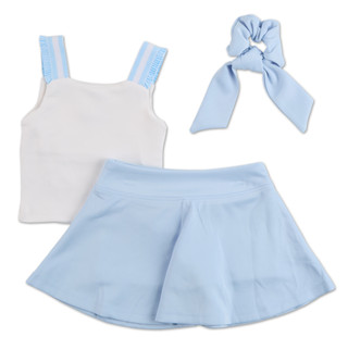 Thumbnail 2: Paris Hilton Little Girls Active 3 Pc Skort Set 