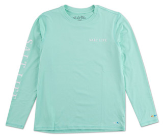Thumbnail 1: Salt Life Boys Outdoor UPF Mahi Way Shirt 