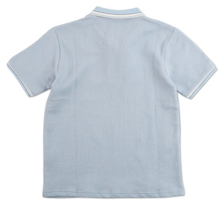 Thumbnail 2: Denim & Flower Boys 1/4 Zip Neck Knit Polo Shirt 