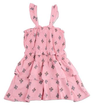 Thumbnail 1: Jessica Simpson Girls Smocked Tiered Dress 