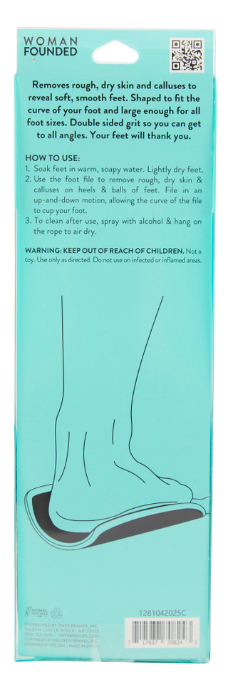 Thumbnail 2: ONYX Hug Me Smooth XL Curved Foot File  