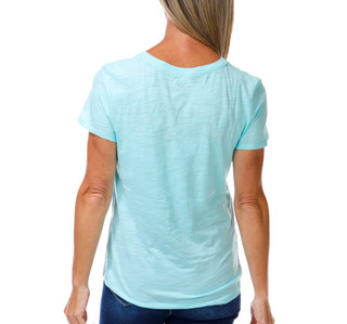 Thumbnail 2: Blue Sol Women's Scoop Neck Luxey Top 