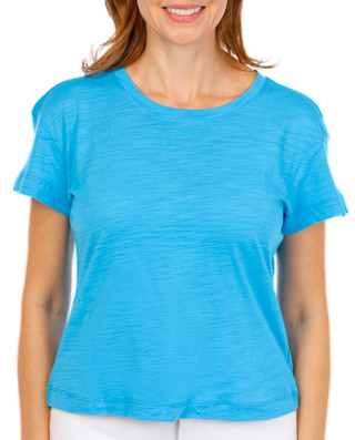 Thumbnail 1: Blue Sol Blue Sol Women's Crop Luxey Solid Top 
