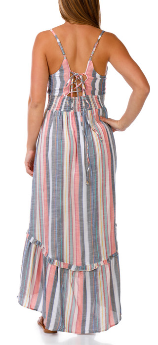 Thumbnail 4: Angie Juniors Sleeveless Tiered Midi Dress 