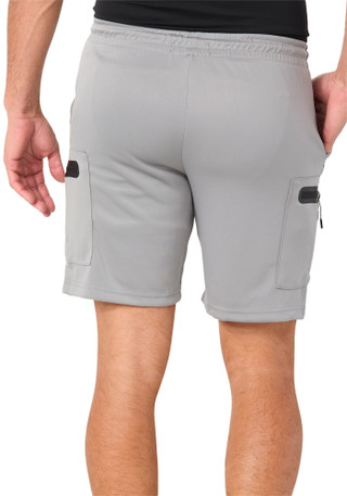 Thumbnail 2: Modern Culture Men's Solid Tech Cargo Shorts 