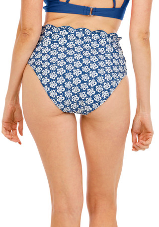 Thumbnail 3: Cece Printed High Waist Swim Brief 
