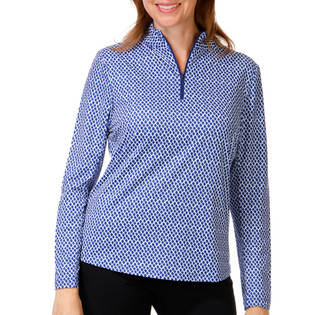 Thumbnail 1: GOTTEX Women's Long Sleeve Quarter Zip Top 