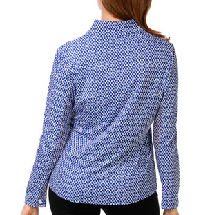 Thumbnail 2: GOTTEX Women's Long Sleeve Quarter Zip Top 