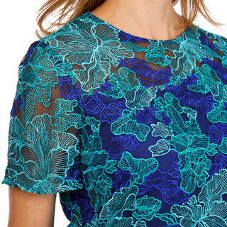 Thumbnail 3: Trina Turk Women's Short Sleeve Print Dress 