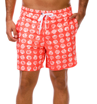 Thumbnail 1: QUICKSILVER WATERMAN Men's Shell Print Volley Swim Shorts 