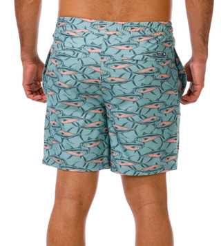 Thumbnail 2: QUICKSILVER WATERMAN Men's Fish Valley Swim Shorts 