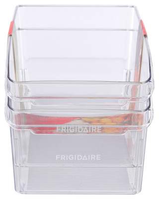 Thumbnail 2: Frigidaire 2 Pack Small Refrigerator Storage Bins 