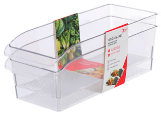 Thumbnail 1: Frigidaire 2 Pack Small Refrigerator Storage Bins 