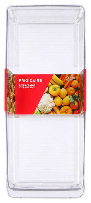 Thumbnail 4: Frigidaire 2 Pack Small Refrigerator Storage Bins 