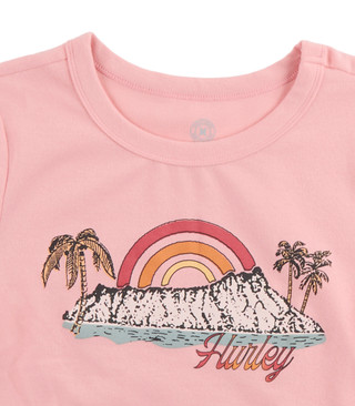 Thumbnail 2: Hurley Juniors Aloha Views Baby Tee 
