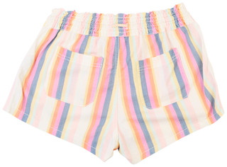 Thumbnail 2: April Kiss Juniors Striped Linen Beach Shorts 
