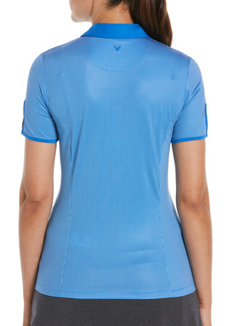 Thumbnail 2: Callaway Women's Short Sleeve Active Split Neck Top 