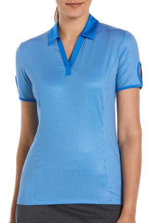 Thumbnail 1: Callaway Women's Short Sleeve Active Split Neck Top 