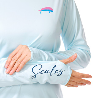 Thumbnail 2: SCALES Women's Outdoor Hooded Performance Top 