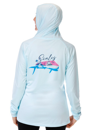 Thumbnail 1: SCALES Women's Outdoor Hooded Performance Top 