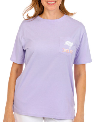 Thumbnail 4: Tampa Bay Buccaneers Women's Short Sleeve Cotton Football Pup Tee by NFL 