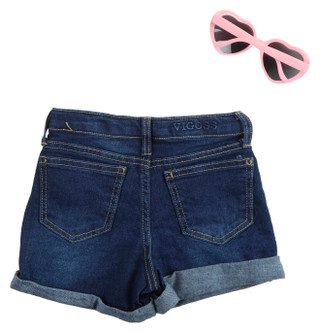 Thumbnail 2: Vigoss Big Girl's Mini Mom Shorts 