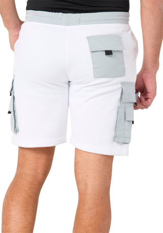 Thumbnail 2: Modern Culture Men's Solid Tech Cargo Shorts 