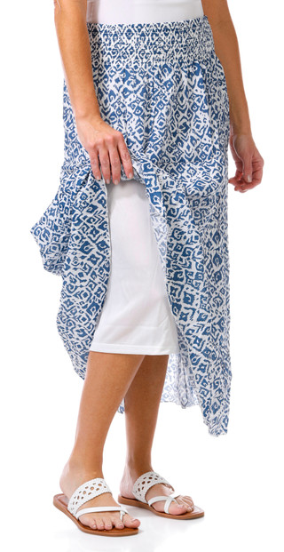 Thumbnail 5: Kings Road Women's Print Maxi Skirt 