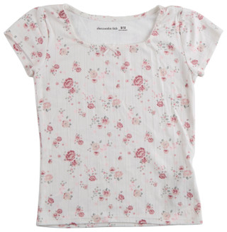 Thumbnail 1: Abercrombie & Fitch Big Girls Short Sleeve Floral Top 