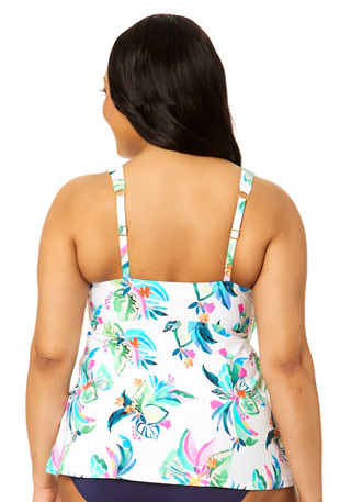 Thumbnail 2: Leilani Plus Coastal Swim Tankini 