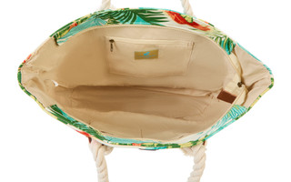 Thumbnail 3: Caribbean Joe Botanical Beach Tote Bag 