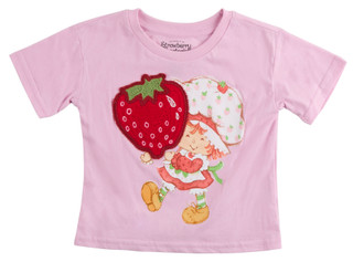 Thumbnail 1: Strawberry Shortcake Little Girls Strawberry Shortcake Print Top 