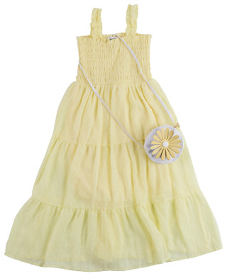 Thumbnail 1: Speechless Little Girls Maxi Dress with Bag Set  