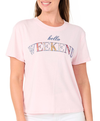 Thumbnail 1: Wild Fox Women's Hello Weekend Tee 