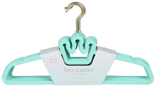 Thumbnail 1: Juicy Couture 20 Pk Crown Shaped Plastic Hangers 