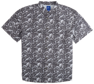 Thumbnail 2: Guy Harvey Men's Short Sleeve Button Down Shirt 