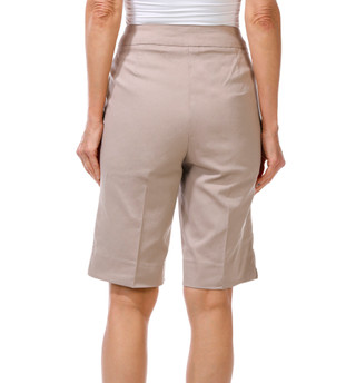 Thumbnail 2: Zac & Rachel Women's Sailor Button Bermuda Shorts 