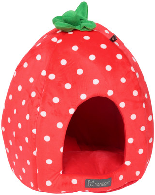 Thumbnail 1: NanDog Pet Gear 20 in Strawberry Pet Bed 