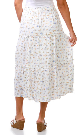Thumbnail 3: Celebrity Pink Juniors Tiered Maxi Skirt 