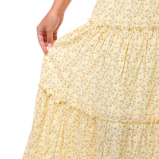 Thumbnail 2: Celebrity Pink Juniors Tiered Maxi Skirt 