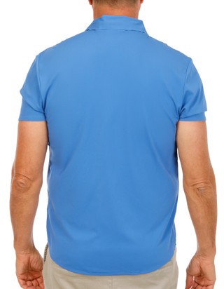 Thumbnail 2: Kenneth Cole Men's Short Sleeve Tech Button Down Shirt 