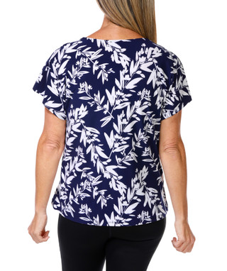 Thumbnail 2: JONES NEW YORK Women's Floral Print Top  