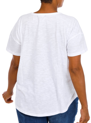 Thumbnail 2: Sable Sky Plus Short Sleeve Americana Top 