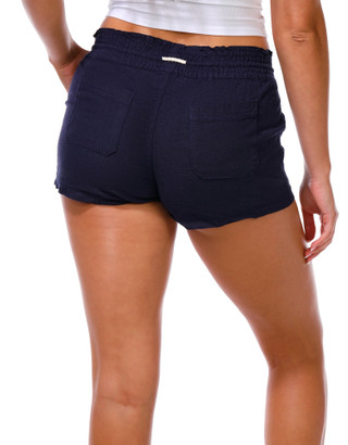 Thumbnail 3: April Kiss Juniors Solid Linen Shorts  