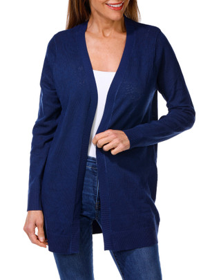 Thumbnail 1: RIO & RIAN Women's Open Front Cardigan  