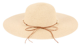 Thumbnail 2: Catherine Malandrino Woven Beaded Ban Floppy Sun Hat  